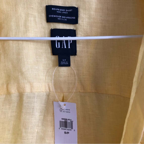 Linen Boyfriend Shirt - Picture 7 of 9